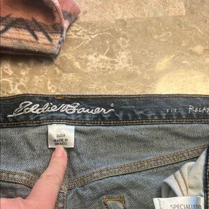 Eddie Bauer Blue Classic Denim Jeans